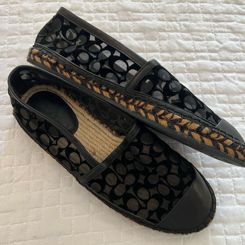 COACH Logo Espadrilles